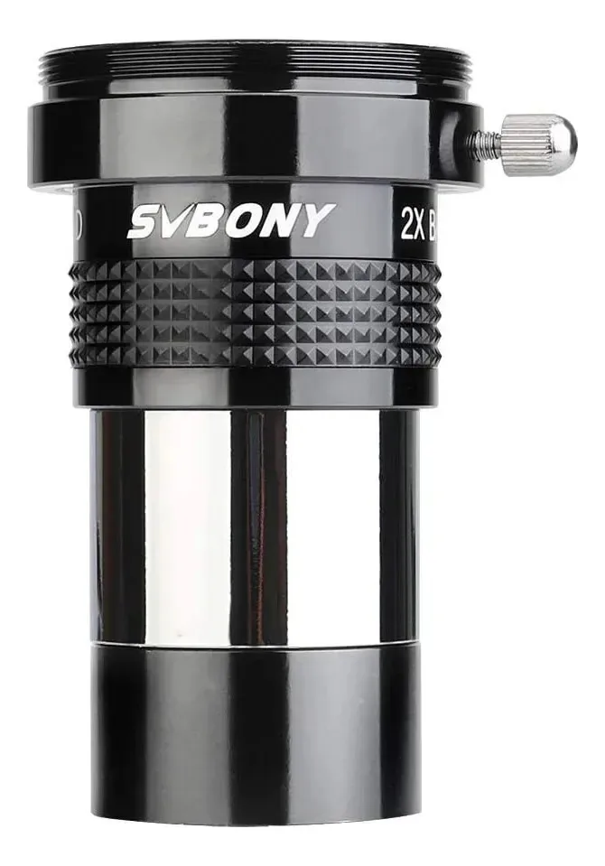 Lente Barlow 2x Para Telescópio 32mm SV137 Svbony Ampliação Óptica Multicorada