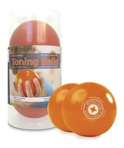 Stott Pilates - pacote de 2 bolas tonificantes