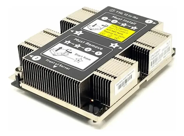872452-001 Dissipador Padrão 1u para Servidores Proliant Dl360 Dl380 G10
