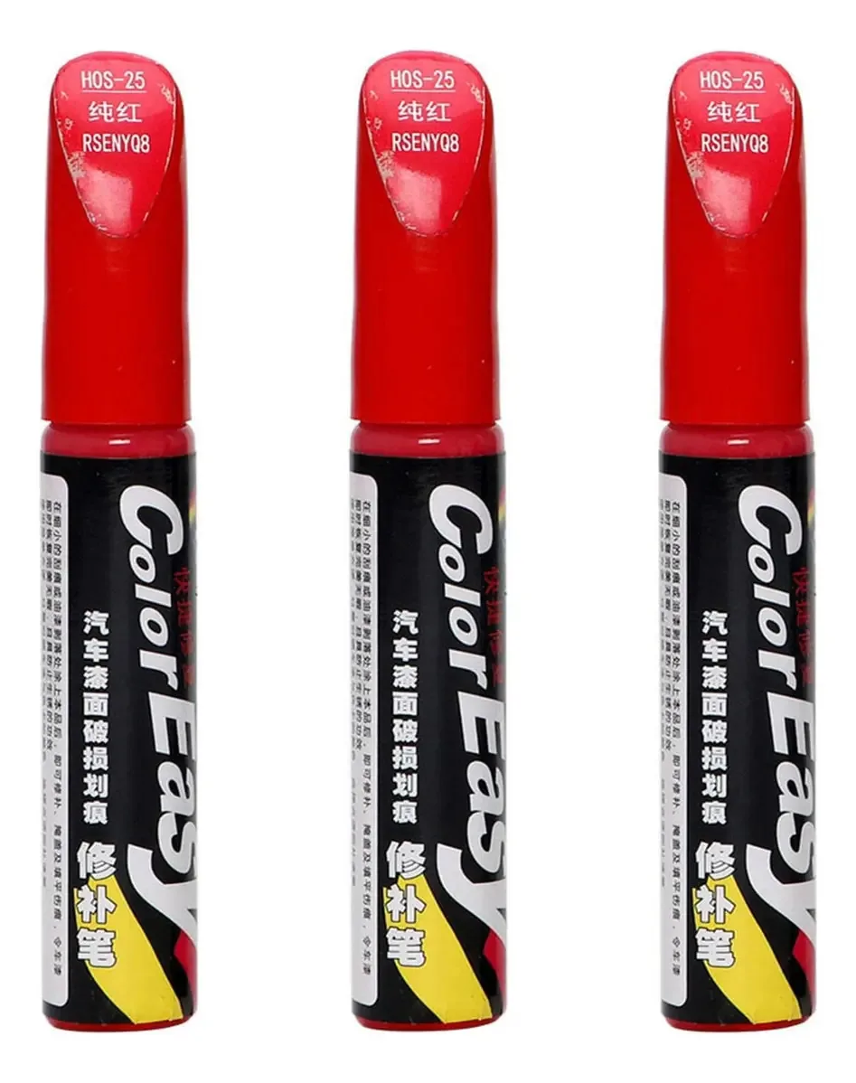 Removedor de Arranhões de Carro, Caneta de Reparação de Arranhões de Carro, Tinta de Retoque Automotivo Preto/branco/vermelho/prateado, Removedor de Redemoinhos para Carro, Removedor de Arranhões Auto
