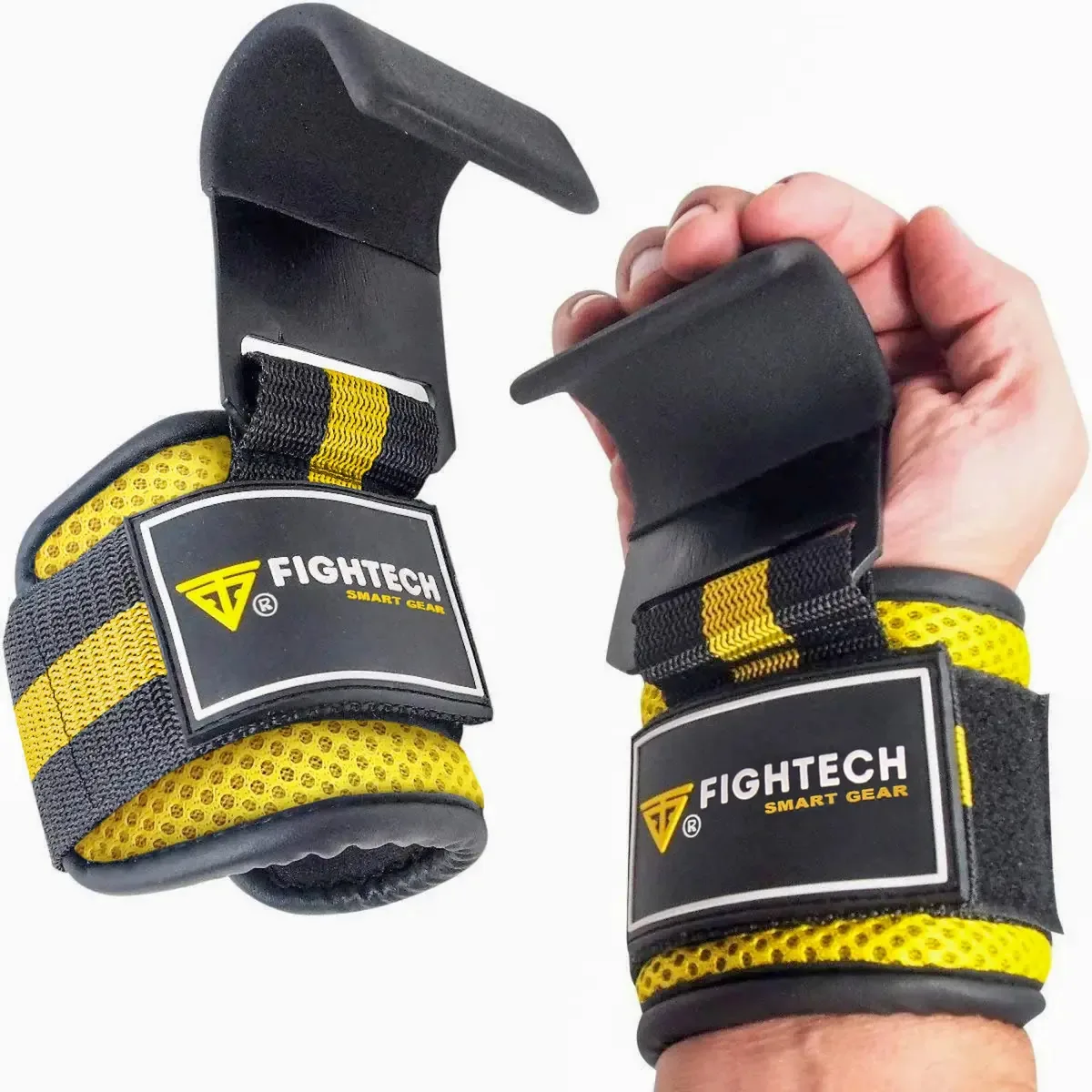 Ganchos de levantamento de peso Fightech para elevação