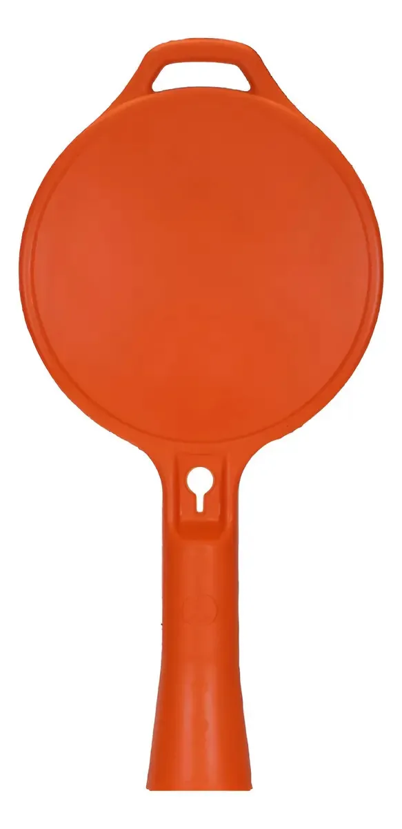 Pôster de cone portátil Conoflex sem cor gráfica laranja