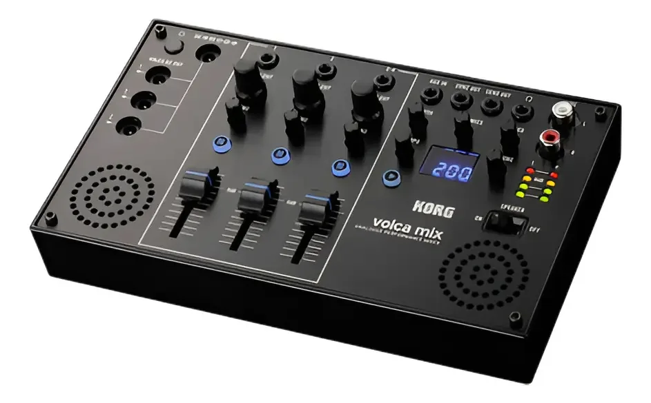 Misturador analógico Korg Volca Mix para sintetizadores analógicos
