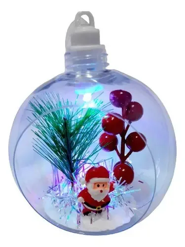 Enfeite Globo De Natal Pisca Pisca