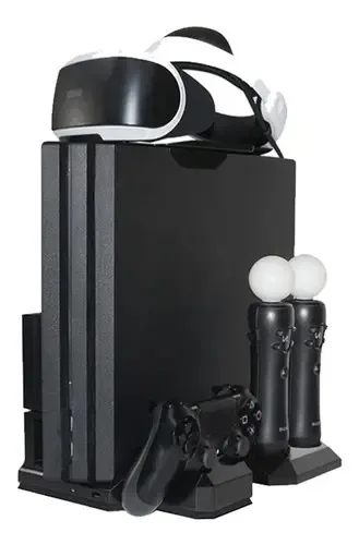 Base vertical Ps4/Slim/Pro para óculos VR Move Console