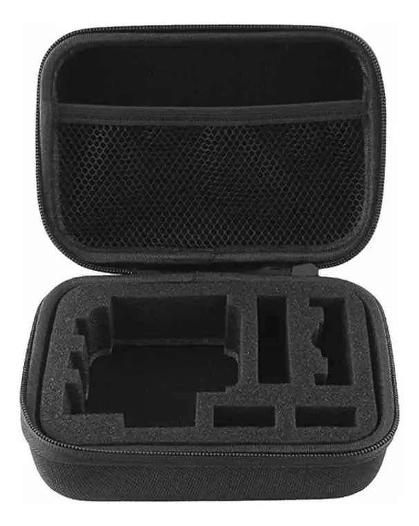 Maleta Case Proteçao Impacto Cameras Gopro Sjcam Pequena Cor Preta