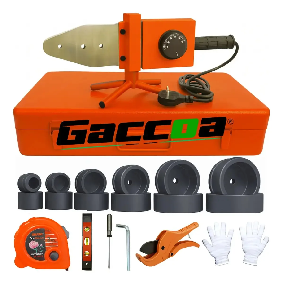 Conjunto de máquinas de termofusão A2509-013 Ppr 20/63mm 2000w Gaccoa