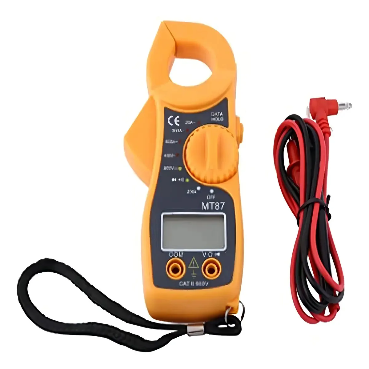 Alicate Amperimetro Digital Sensor Temperatura Mini Sonoro