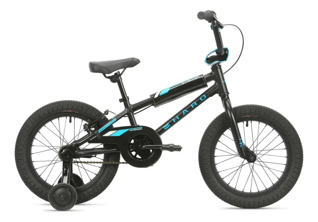 Rodas de bicicleta infantis Rod16 Haro Shredder 16 cores, preto, moldura, tamanho único