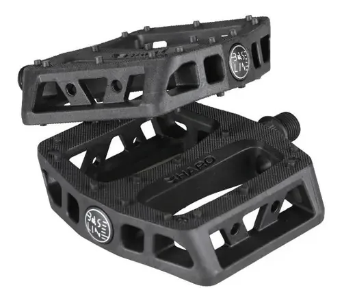 Pedais Bmx Haro Baseline Pc 9/16 Preto