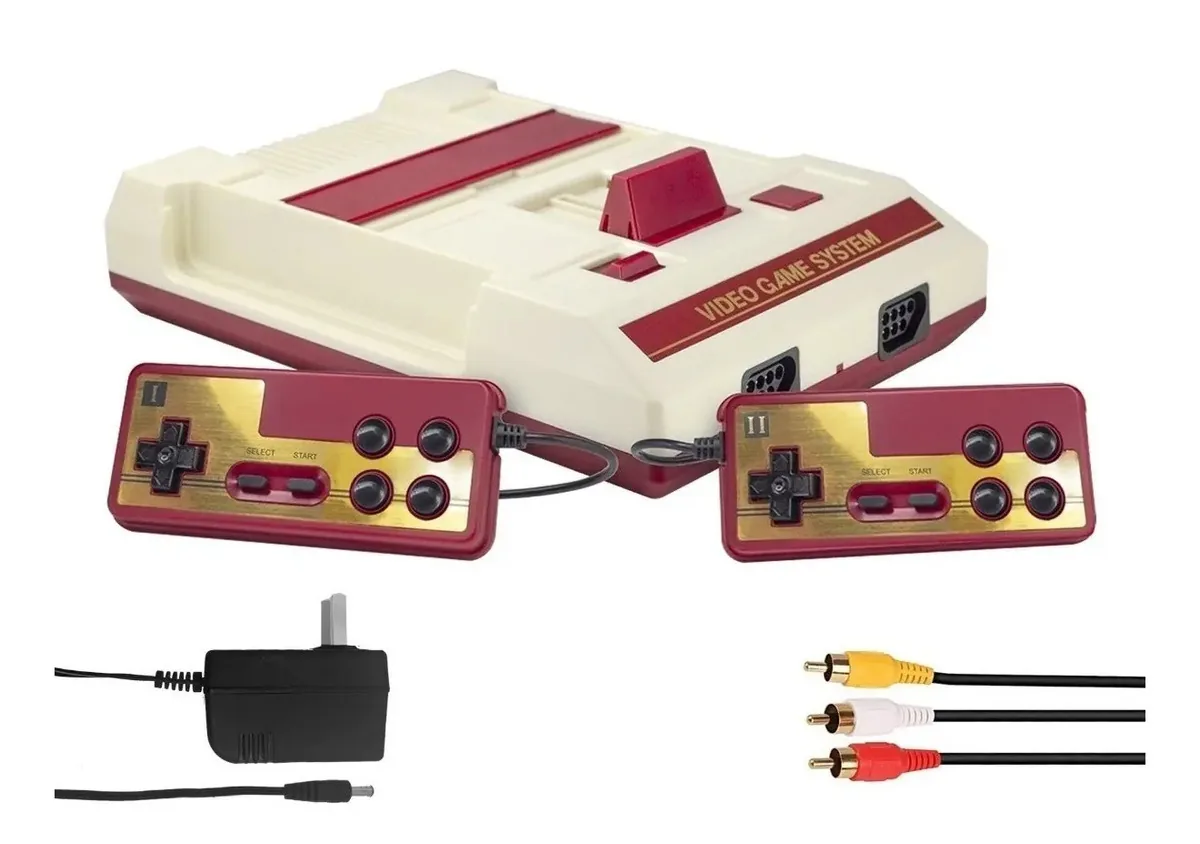 Console Libercam Mini Consola Family Game Standard cor branco y vermelho