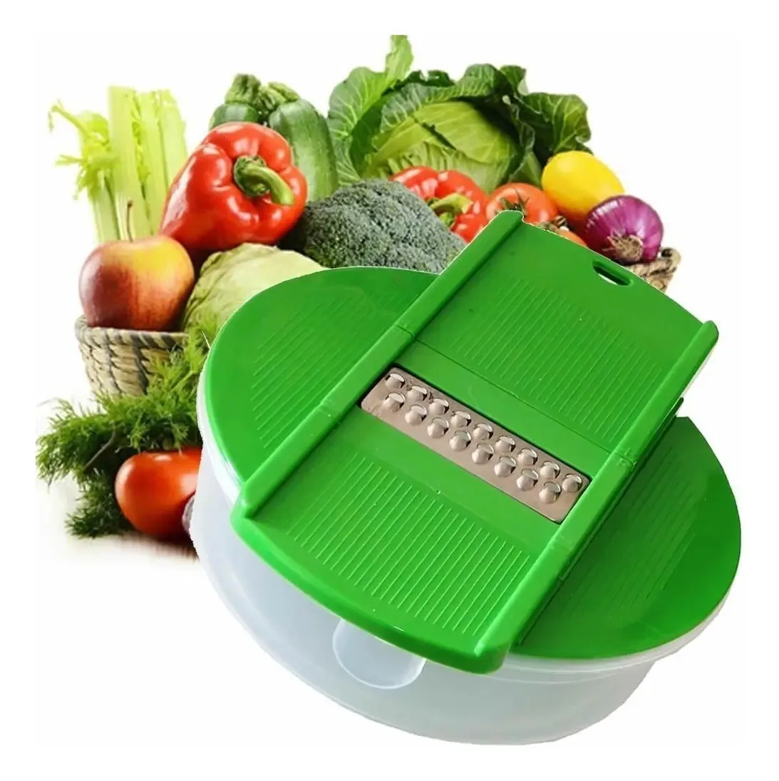 Cortador Ralador De Legumes E Verduras Multifuncional