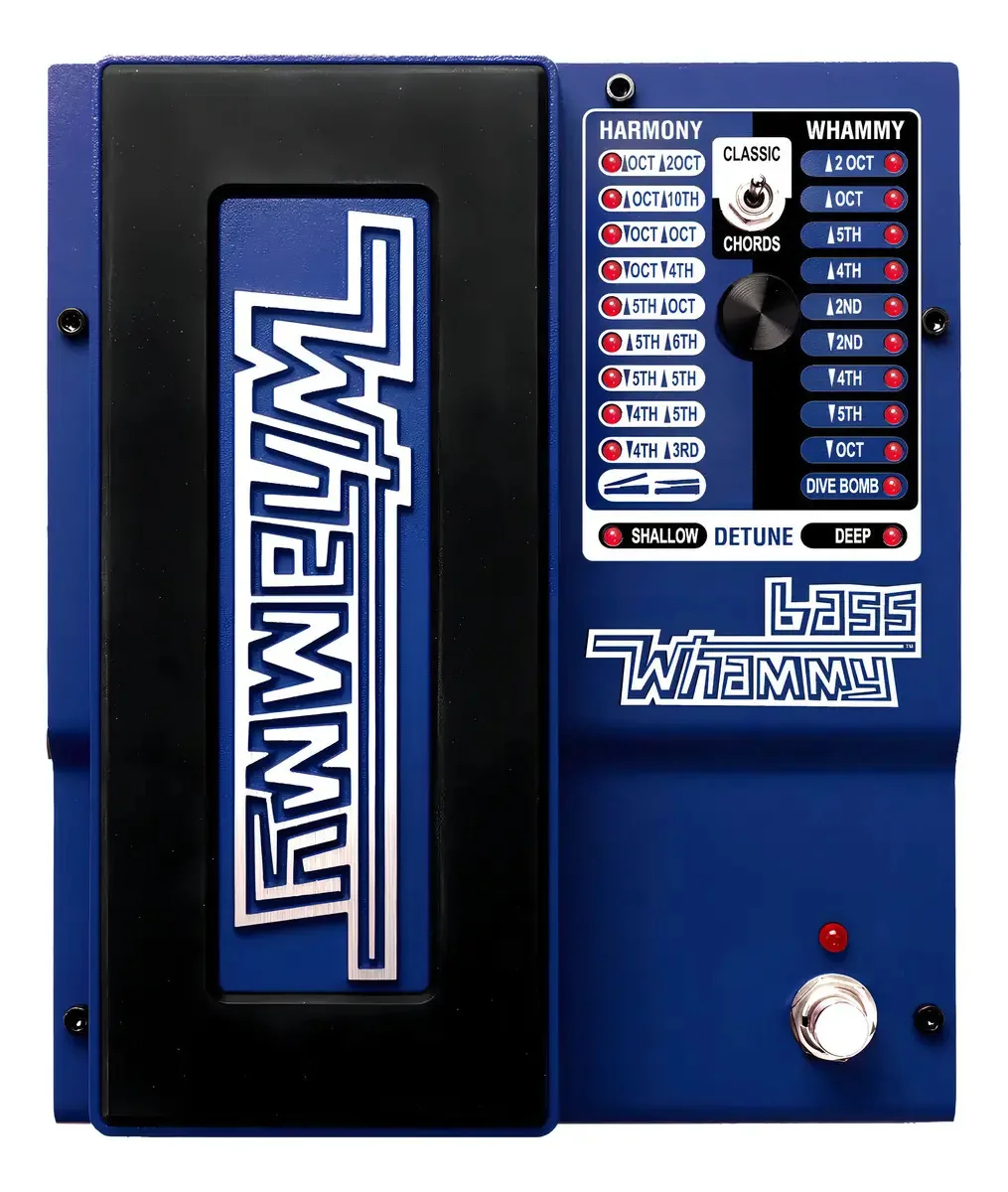 Pedal de Efeitos Baixo DigiTech Bass Whammy BWHAMMY Azul
