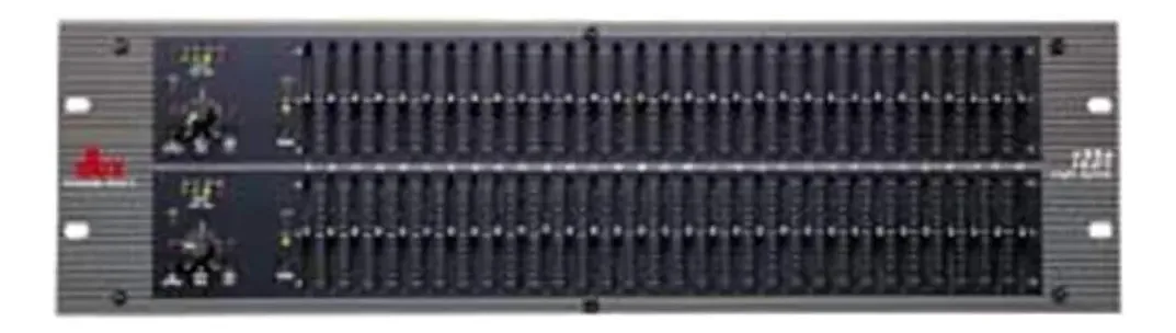 Equalizador gráfico Dbx 1231 Dual 31 Band