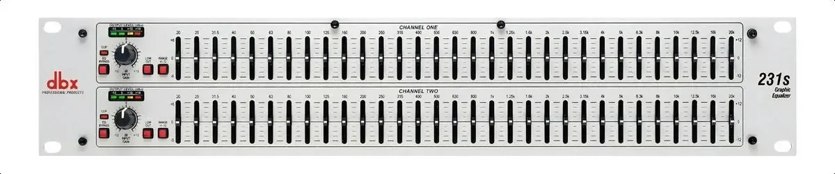 Equalizador DBX 231/S Gráfico