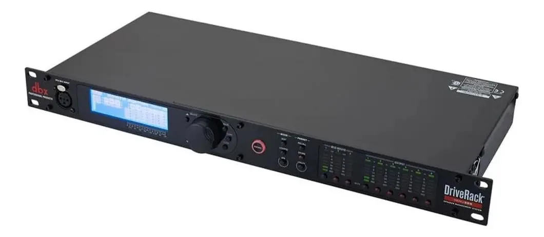 Processador Digital DBX DriveRack VENU360 Controle Avançado de Som e Alto-falantes
