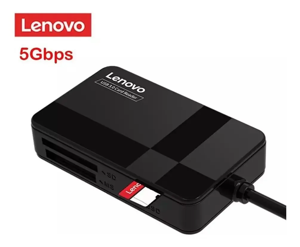 Leitor Cartão De Memoria Lenovo Usb3.0 D302