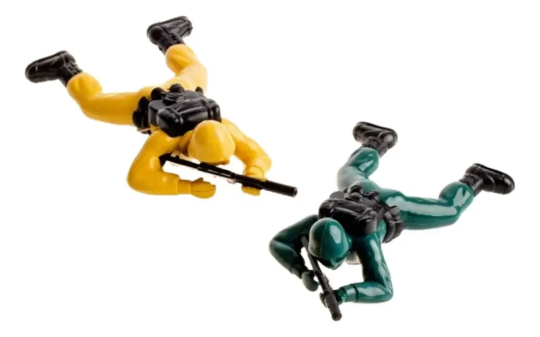 Brinquedo plástico Drag Soldiers X2 String Parts