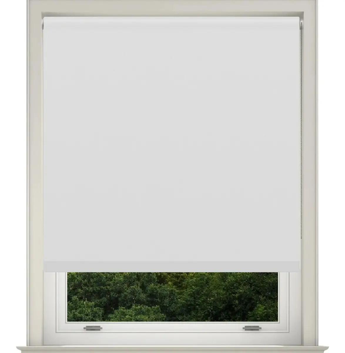 Cortina Blackout Roller 120x220cm. Branco em Vip
