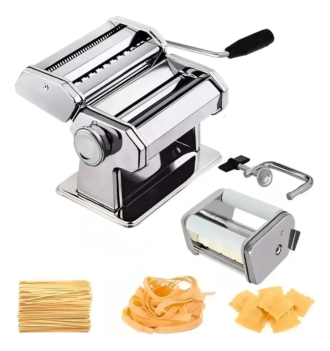 Chef Mli Chef Mli Máquina para fazer macarrão, macarrão, ravióli e massa para enrolar
