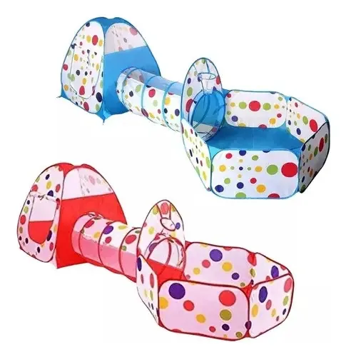 Tenda infantil Pelotero Tunnel Curral para crianças do Mli