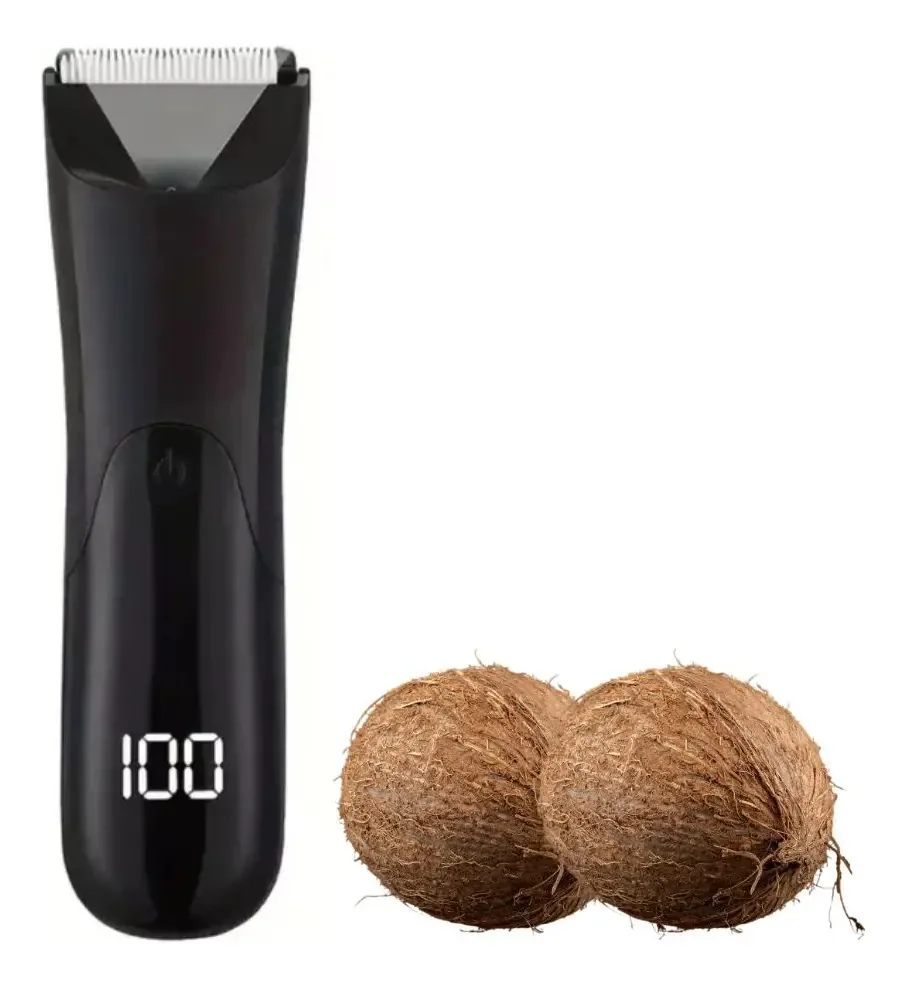 Barbeador para peças íntimas masculinas (recomendado) Cor preta