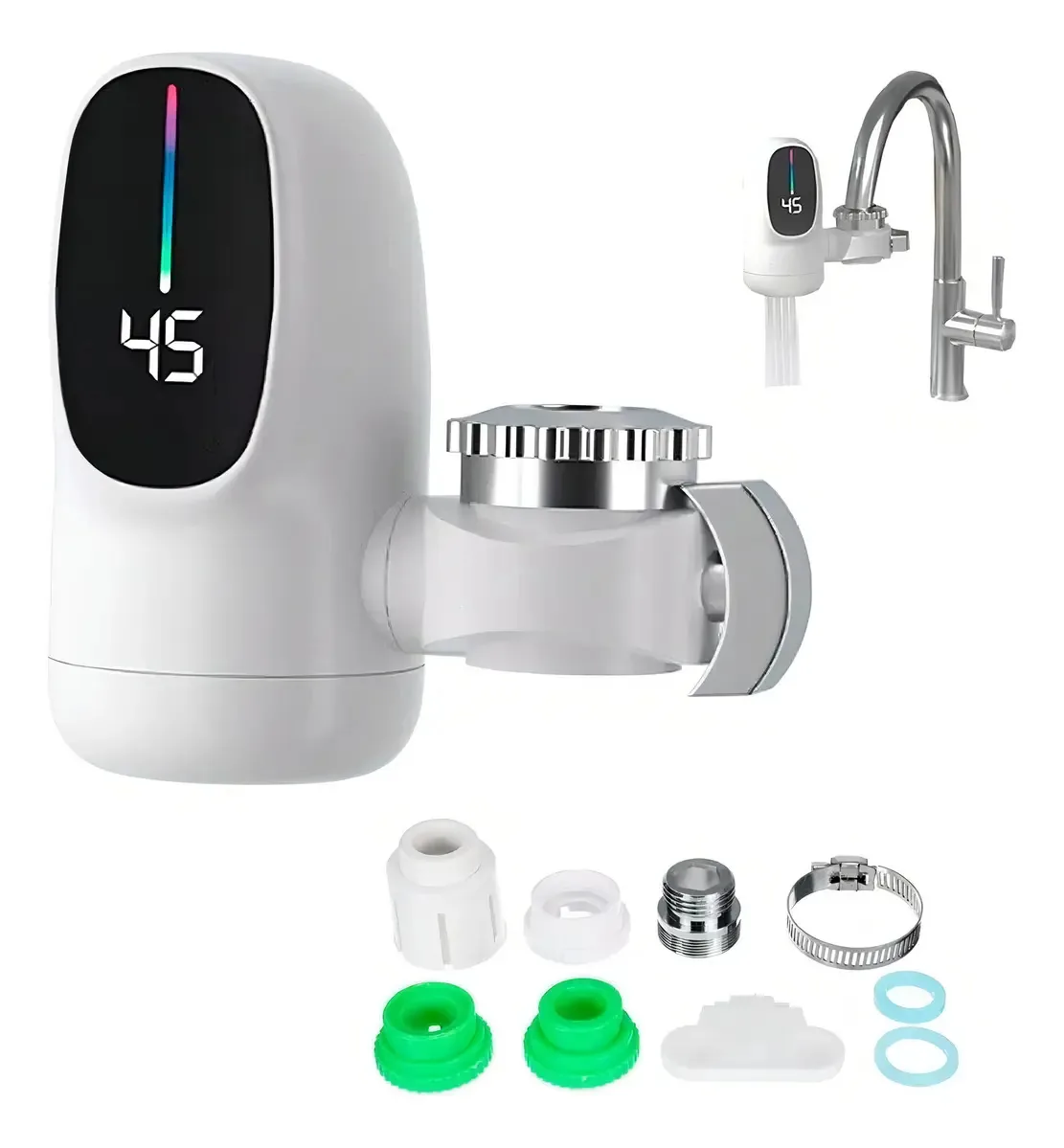 Torneira de Aquecedor Elétrico Will RX-013 Acabamento Branco
