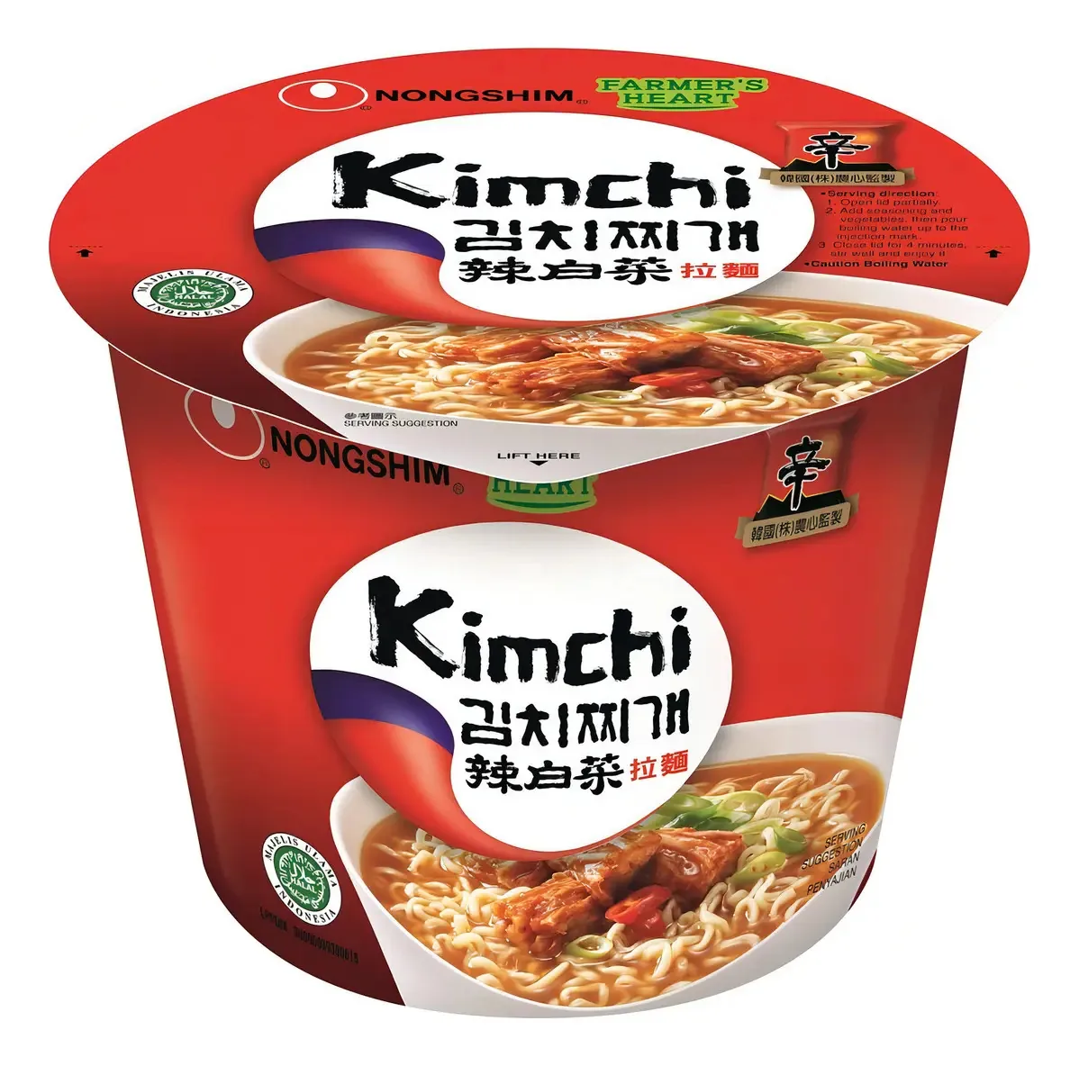 Macarrão Instantâneo Big Bowl Kimchi 112g