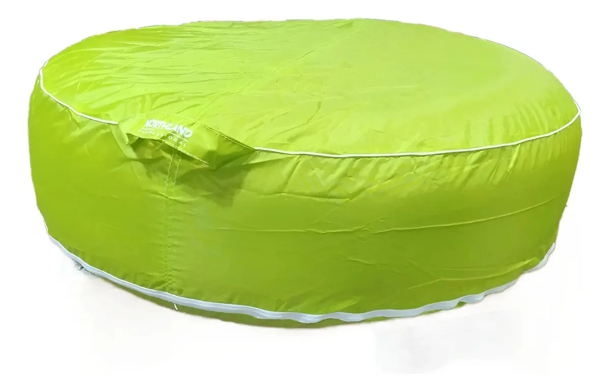 Poltrona inflável grande Northland Puf Beach Garden Pufe 1 cor verde