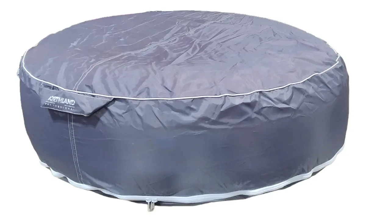Poltrona inflável grande Northland Puf Beach Garden Pufe 1 cor cinza