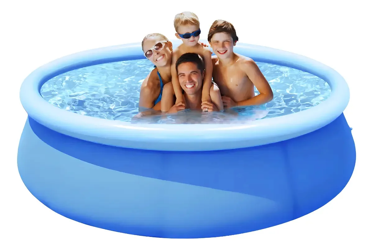 Piscina Inflável 1200L 180cm Azul Elite Imports Adulto Criança