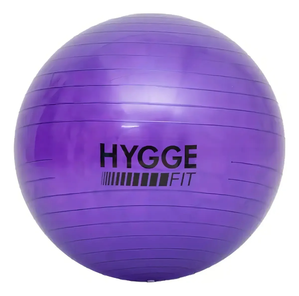 Bola Esferodinâmica, 65 cm, Pilates, Yoga, Reabilitação, Cor Violeta