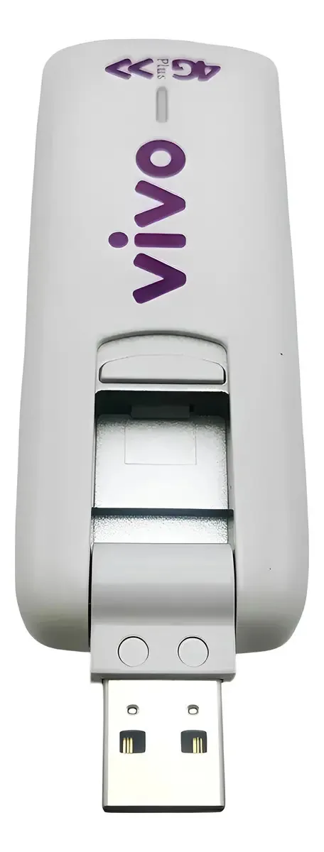 Modem Huawei E3276 Vivo 4g Plus Cor Branco
