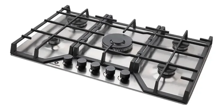 Cooktop a Gás 5 Bocas Indurama - Egi-755ai