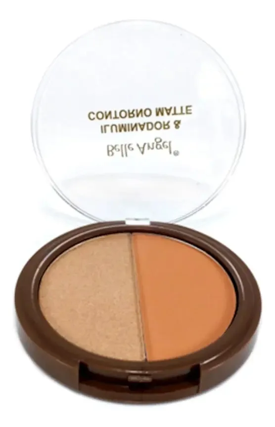 Pó Compacto Duo Iluminador E Contorno Belle Angel