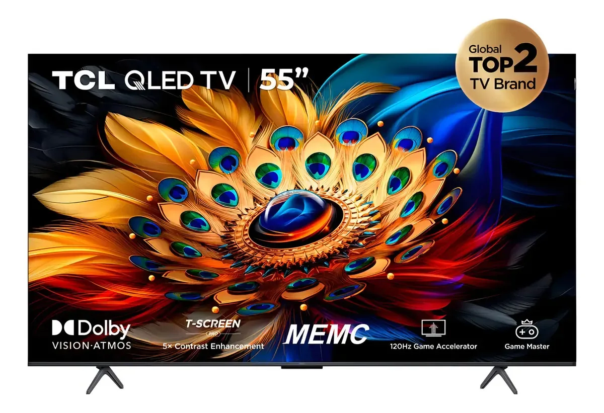 TV UHD Tcl 55 Qled 4K Google Smart TV 55x655