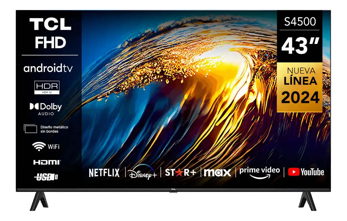 Smart TV TCL 43 Full HD 43S4500