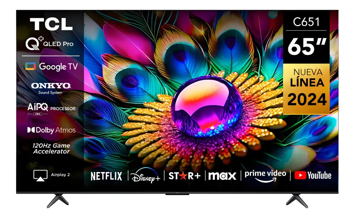 Smart TV Tcl 65 QLED 4k 65x651