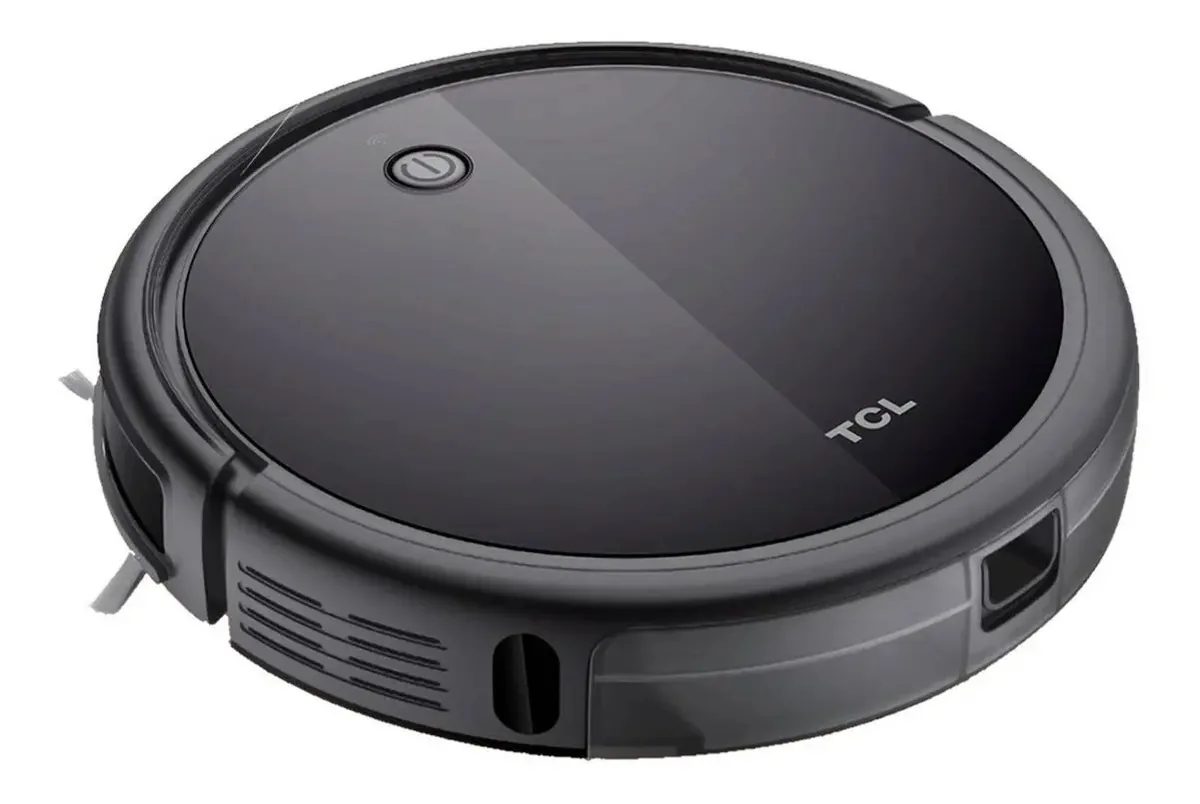 Aspirador robô preto TCL Sweeva 2000