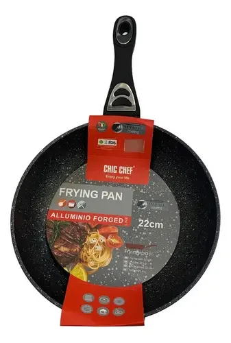 Frigideira de alumínio Chef Chef 22 cm
