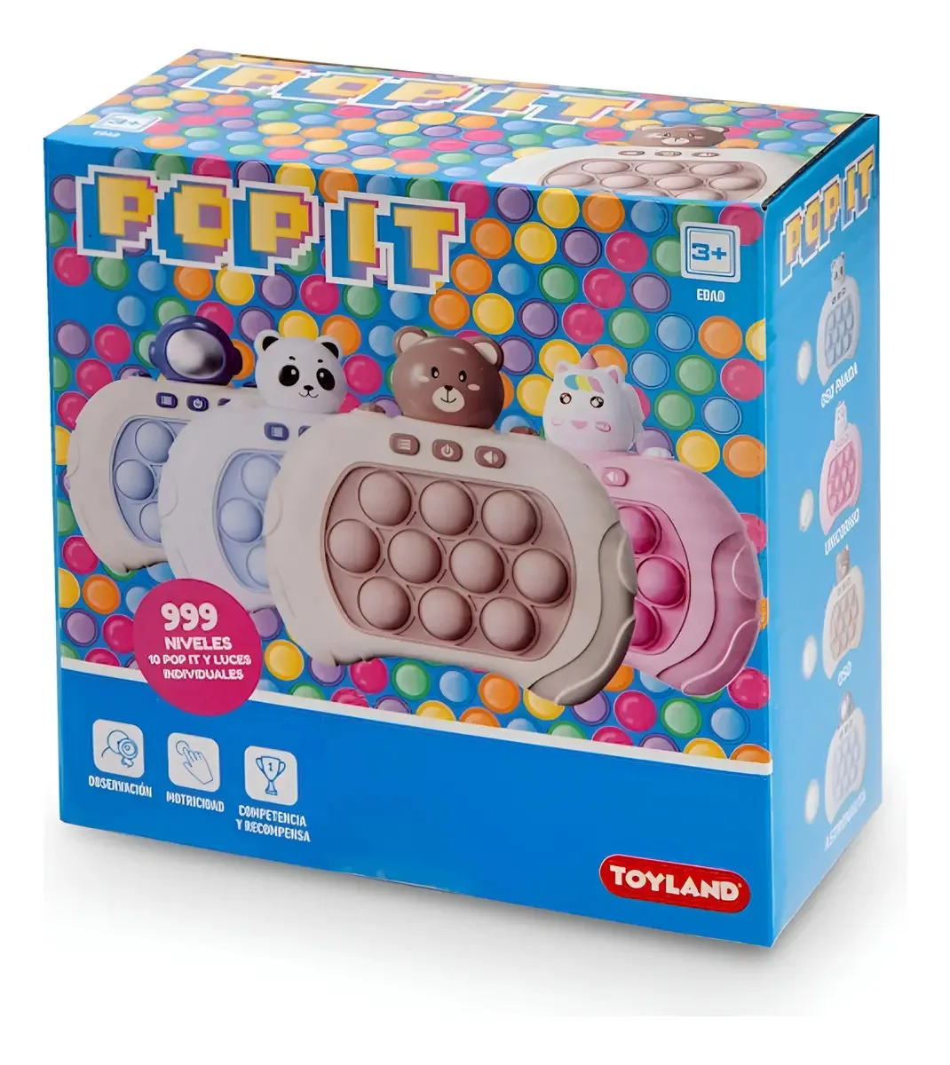 Jogo de tabuleiro Toyland Pop It Electronic Unicorn
