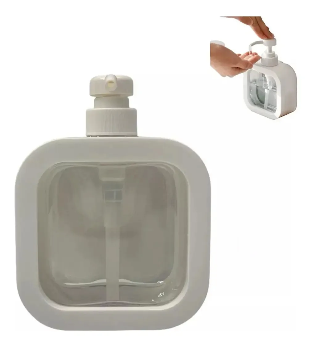 Dispenser Para Sabonete Líquido 500ml Cor Branco