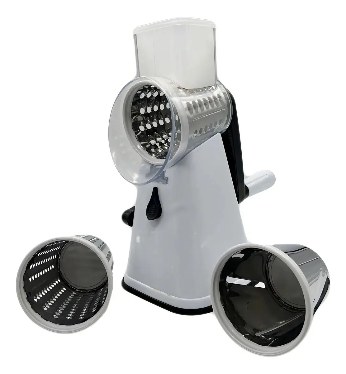 Ralador manual de frutas com queijo multivegetal com bandolim