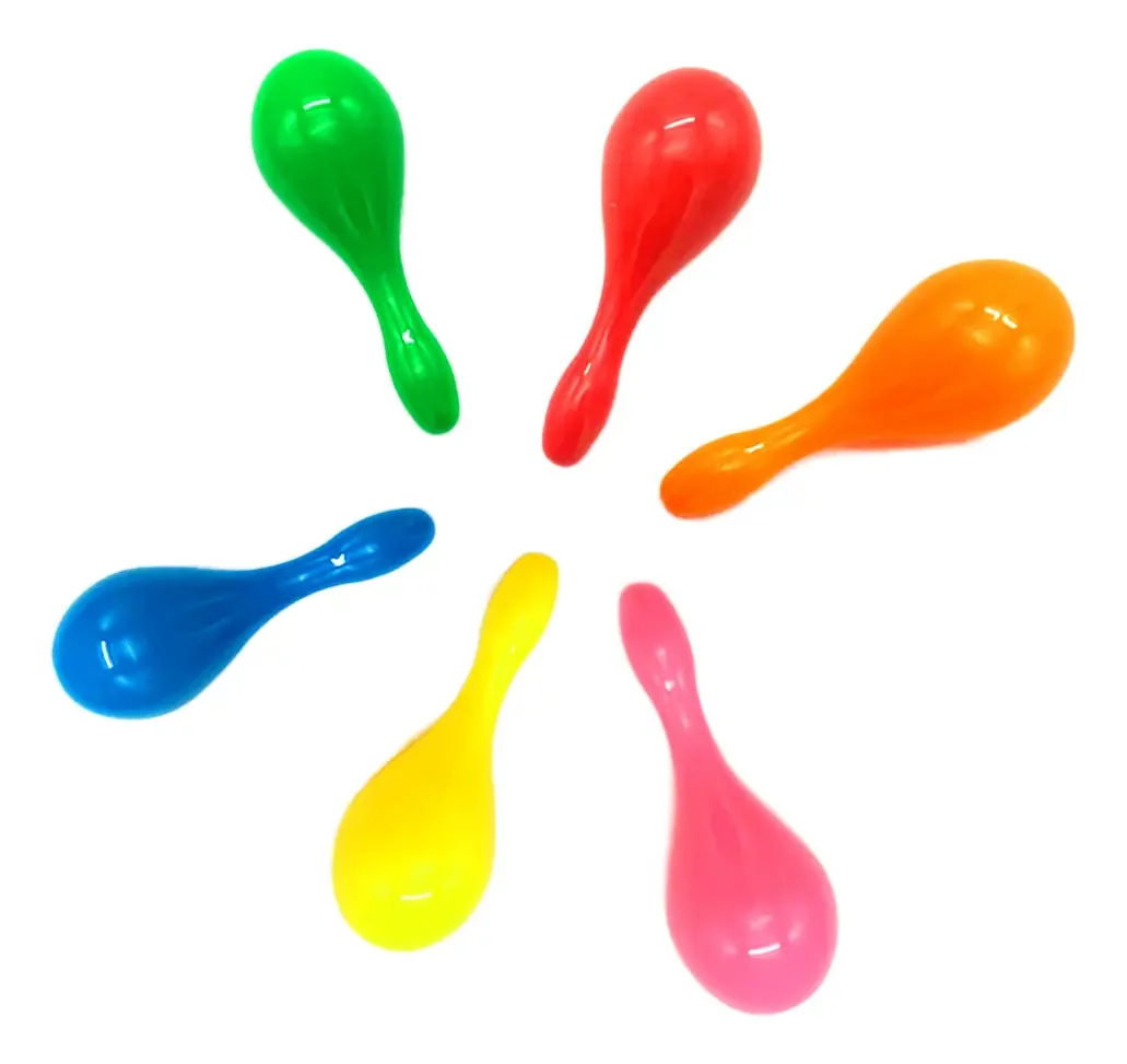 Unidades Maracas Crystal Color X12