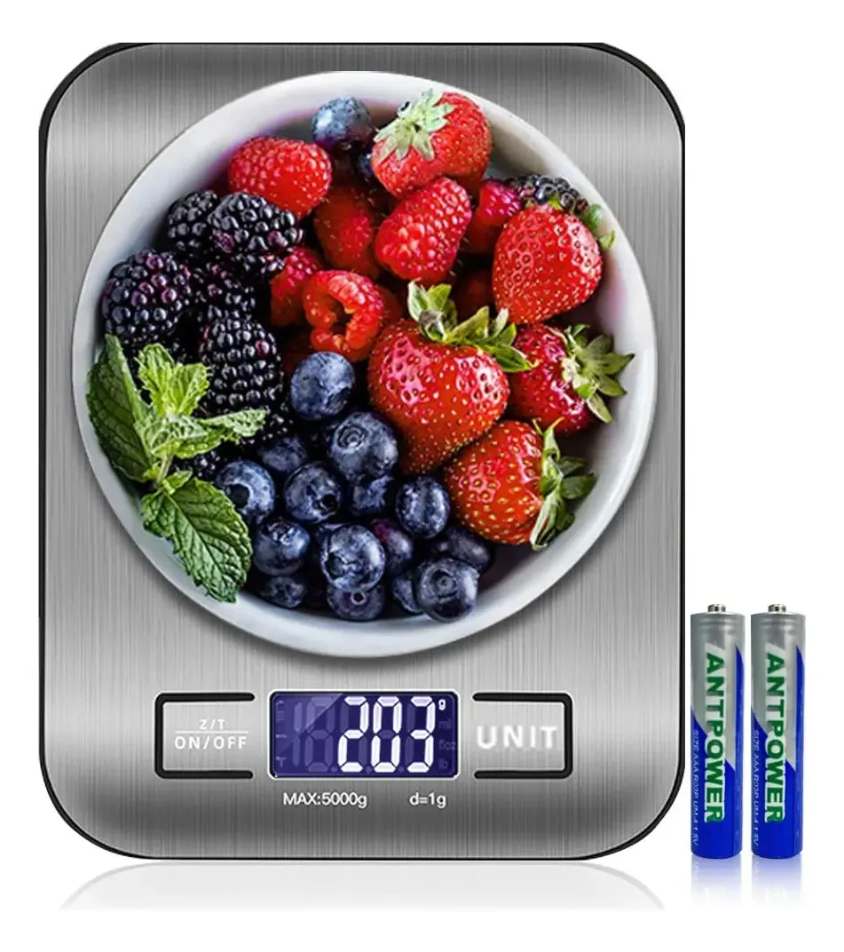 Balança Digital De Cozinha,balança De Cozinha Digital De Aço Inoxidável, Balança De Cozinha Impermeável Para Casa Com Tela Lcd,balança De Gramas Multifuncional Para Assar Alimentos,5