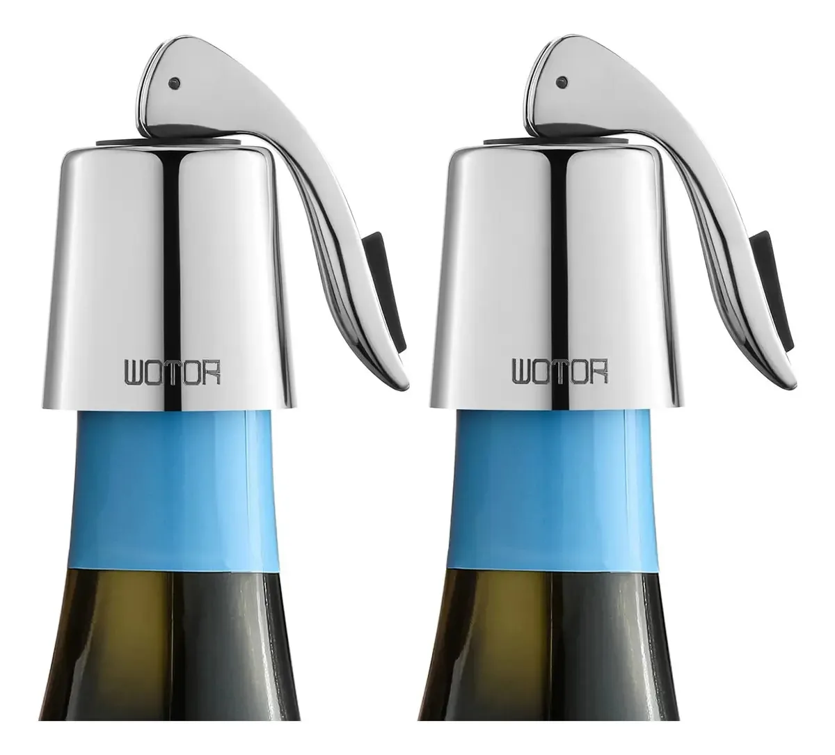 Tampas de garrafa de vinho de aço inoxidável com sílico