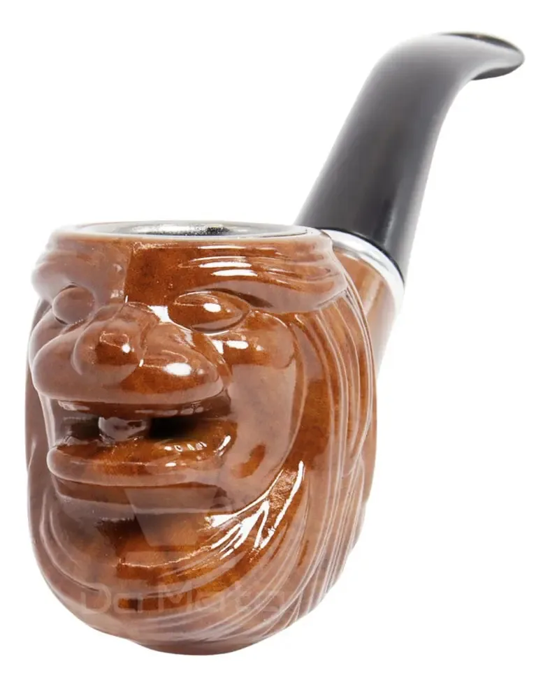 Cachimbo De Acrílico Curvo Classic Craft