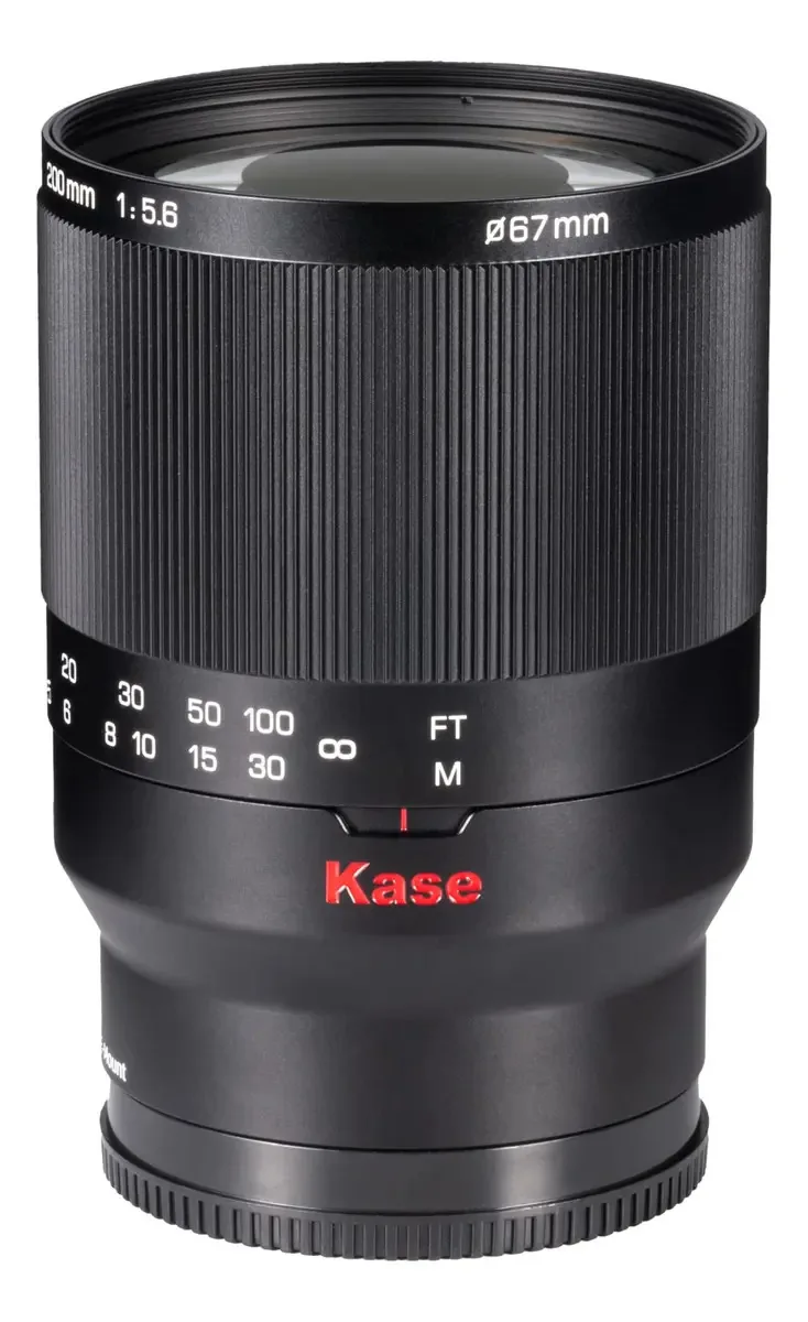 Kase Lentes 24mm f/2.8 Montagem E, Alta Qualidade, Ideal para Fotografia, Cor Preto