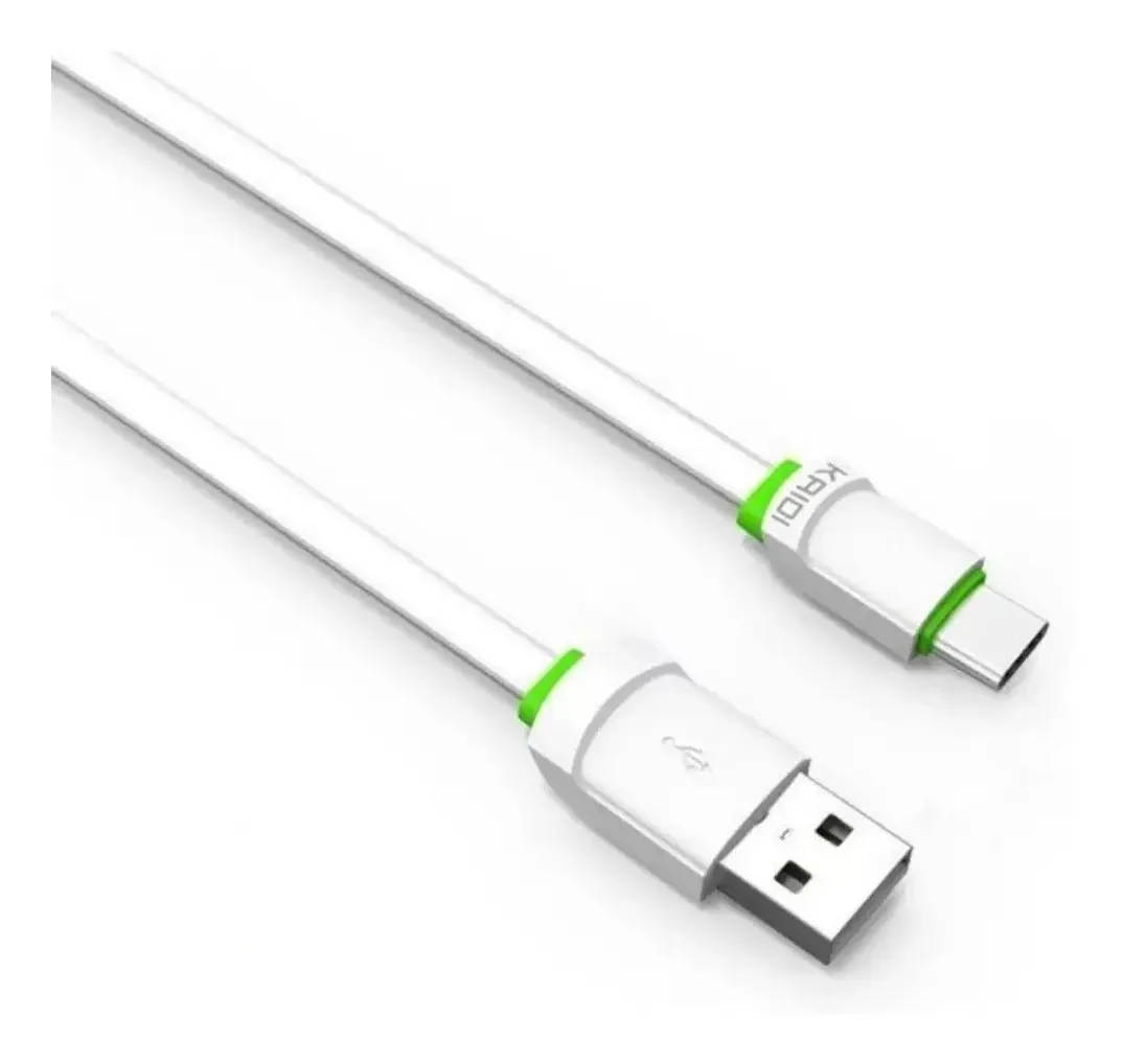 Cabos De Dados E Carregamento Kaidi Tipo C 1m Kd-39c 1 Metro