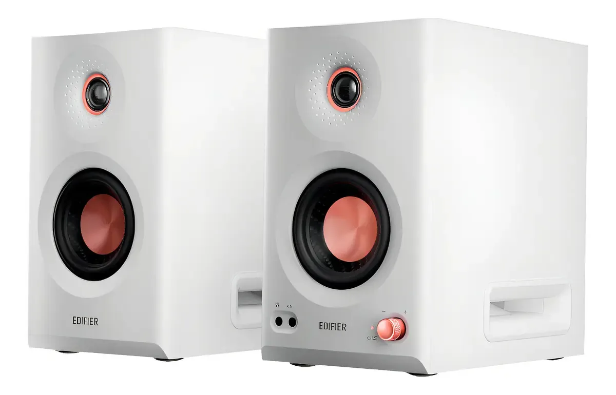 Monitores de estúdio ativos Edifier Mr5 110w Rms 5 em branco